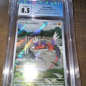 Pokemon Card - Koraidon with Red and Blue Accents